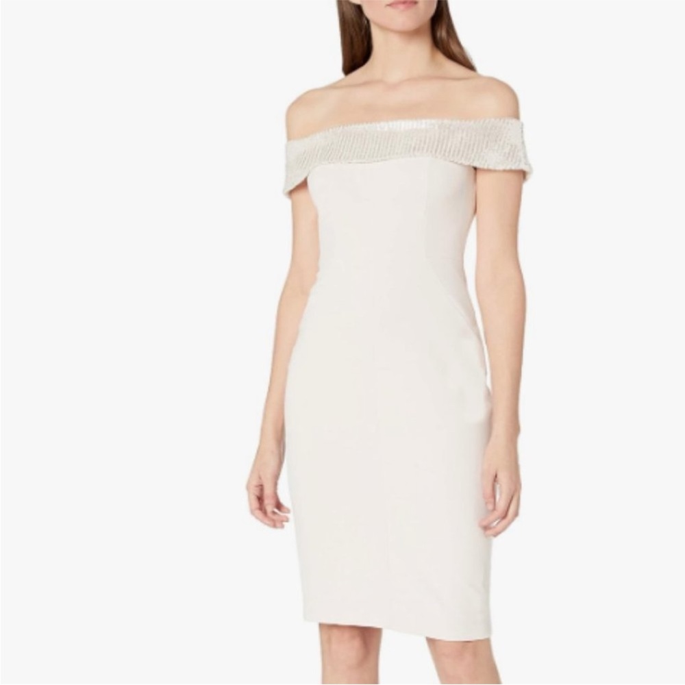 Elegant Off-Shoulder White Dress